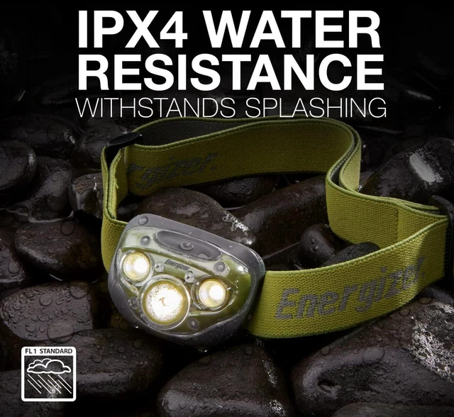 Alt view image 5 of 7 - PRO-260 LED Headlamp IPX4 Water Resistant Headlamps High-Performance Head Light for Outdoors Camping Running Storm Survival LED Light for Emergencies (Batteries Included)