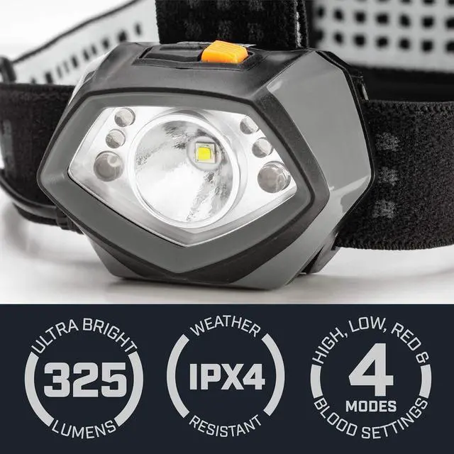 Alt view image 4 of 7 - TRKR 325L Multi-Color Headlamp