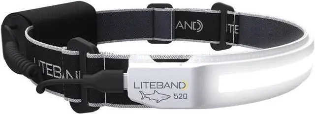Main image of LED Headlamp Liteband Lightweight ACTIV 520 Lumen Bright Head Lamp Powerful Rechargeable Battery Powered Tactical Headlamps Camping Running Hard Hat Light Best Rated Forehead Flashlight White