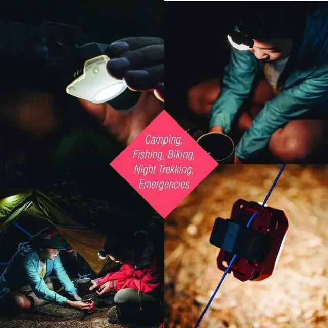 Alt view image 3 of 7 - Heady2 (Black) - Rechargeable LED Headlamp Flashlight Lightweight for Camping Running Hiking Emergency & Industrial Use. USB-C Charging Up to 40 Hours Battery Life Waterproof.