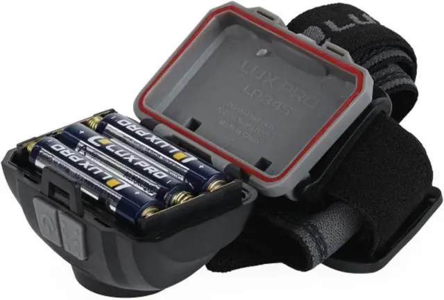 Alt view image 2 of 7 - LP345V2 LED Headlamp - Bright 300 Lumen Head Lamp for Outdoors Camping & Hiking - 6 Light Modes White Green & Red Light - IPX4 Waterproof - Adjustable Headband - Batteries Included - 2 Pack