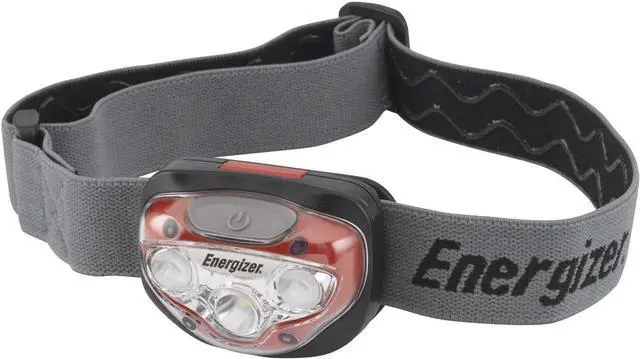 Main image of Vision HD+ LED Headlamp Durable Bright Headlamp for Outdoors Camping and Emergency Light for Adults and Kids Batteries Included Pack of 1 Red