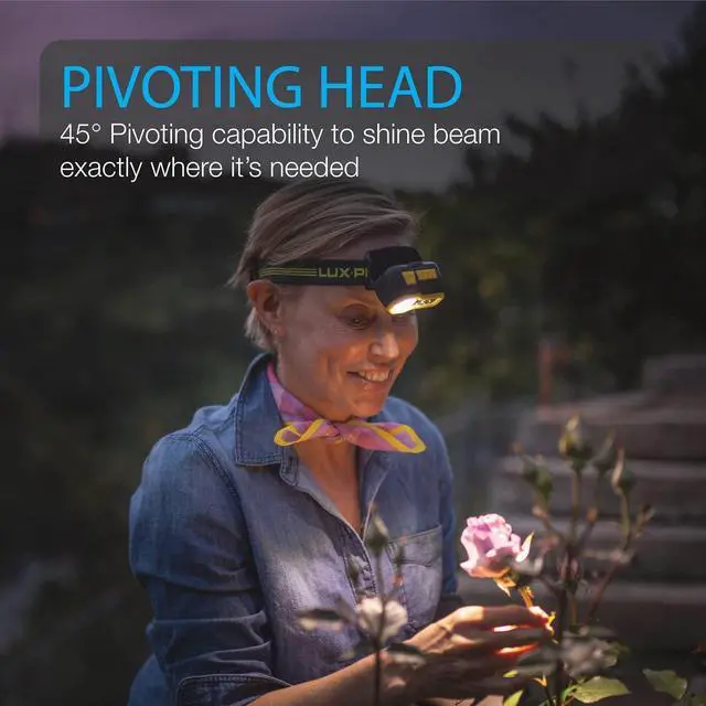 Alt view image 3 of 7 - Lux Pro Bright 400 Lumen Camping LED Headlamp - LP347