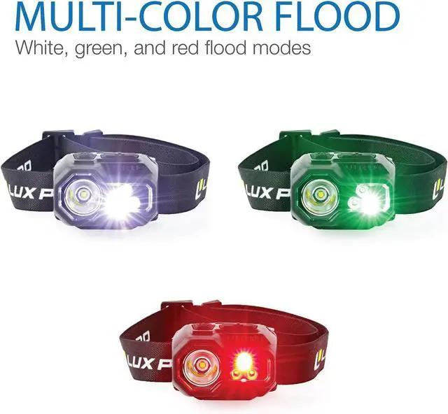 Alt view image 4 of 7 - Lux Pro Bright 400 Lumen Camping LED Headlamp - LP347