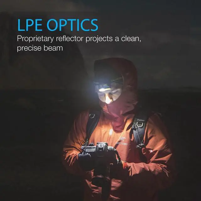 Alt view image 7 of 7 - Lux Pro Bright 400 Lumen Camping LED Headlamp - LP347