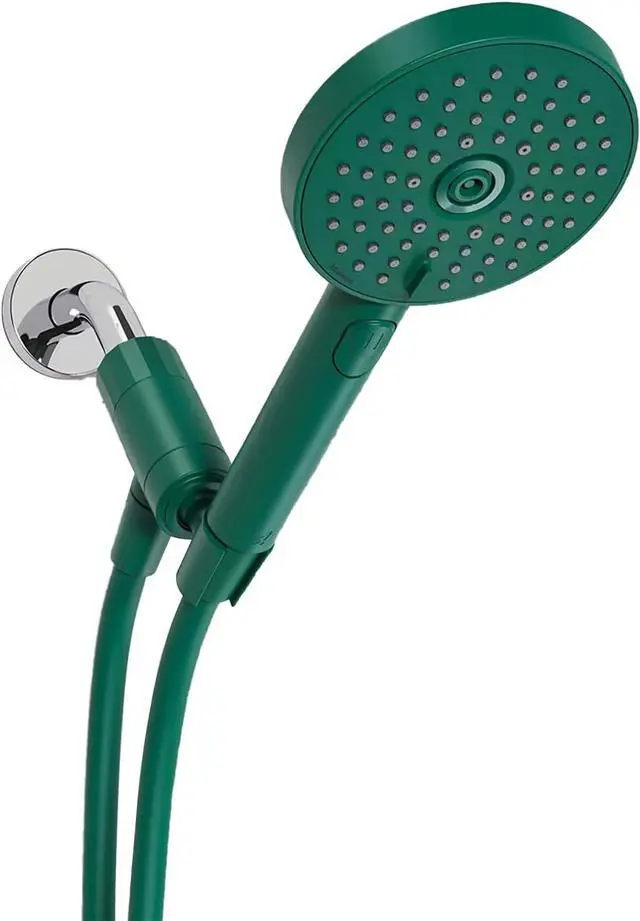 Alt view image 7 of 7 - Sproos - Handheld Shower Head High Pressure 3 Spray Functions Plus Pause Extra Long 70 Inch Hose - Eco-friendly Materials - Easy DIY Installation - High Pressure Performance - Green
