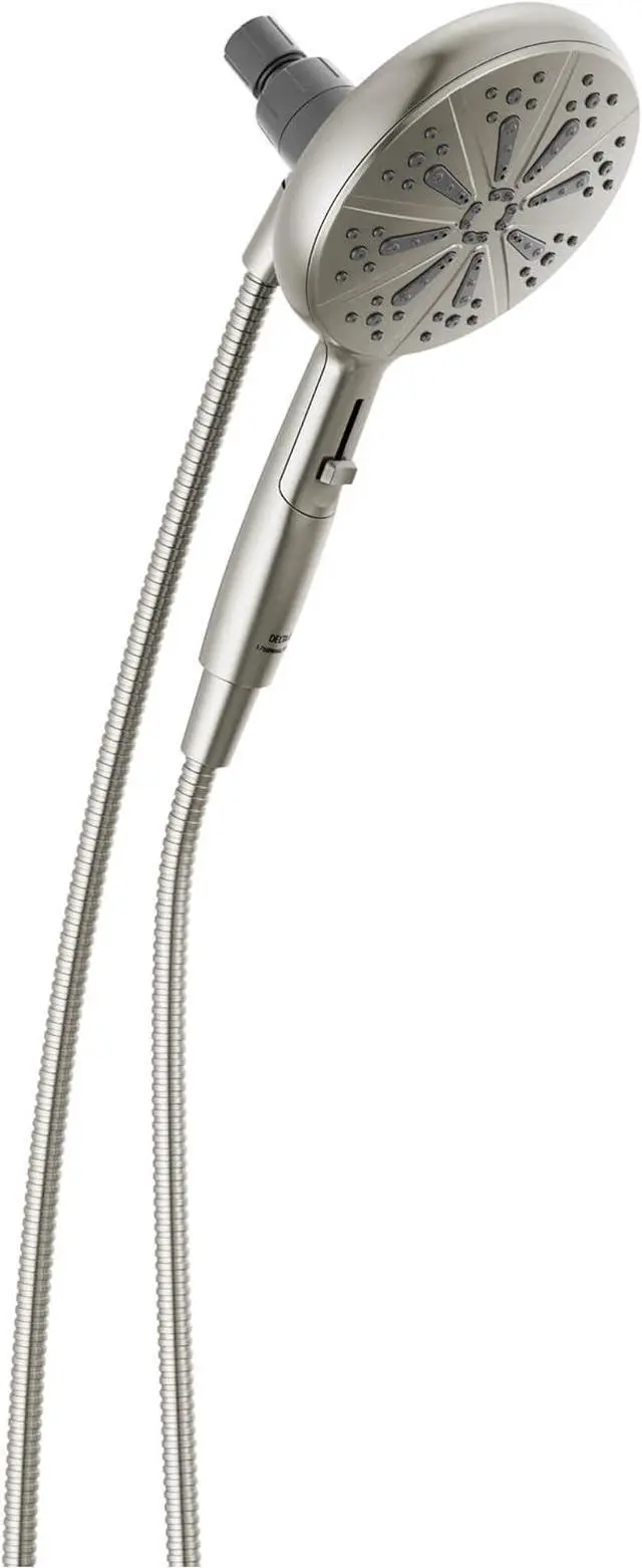 Main image of Faucet 6-Spray SureDock Magnetic Shower Head with Handheld Spray Brushed Nickel Shower Head with Hose Showerheads & Handheld Showers Handheld Shower Heads Hand Shower Stainless 75613-SN
