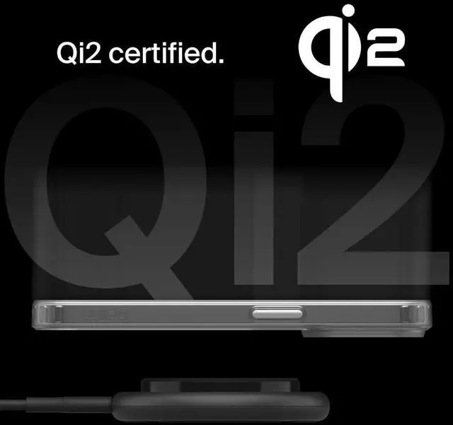 Alt view image 5 of 7 - Belkin Magnetic Wireless Charging Pad 15W - MagSafe-Compatible Qi2-Certified Wireless iPhone Charger for Apple iPhone 16, 15, 14 Series, AirPods w/Non-Slip Base, Power Supply Included - Black