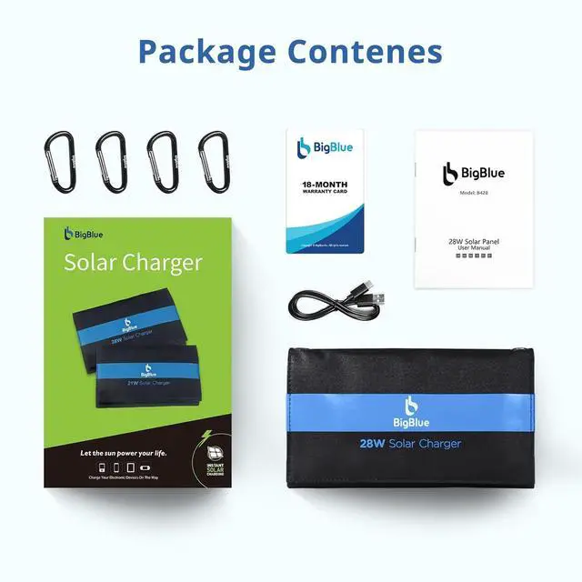 Alt view image 7 of 7 - 28W Solar Charger with 3 USB Ports(5V/4.8A Max in Total) Portable Solar Phone Charger Foldable Camping Solar Panels Compatible for iPhone 11/Xs/XS Max/XR/X/8/7 iPad Galaxy S9/S8 LG etc