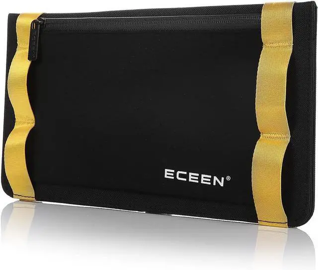 Alt view image 3 of 7 - Solar Phone Charger for iPhone 13W Portable Solar Charger with Kickstand for iPhones Smartphones Tablets GPS Units Speakers Gopro Cameras and Other Devices Camping Gadgets Emergency Kit
