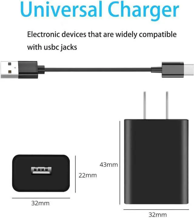 Alt view image 3 of 5 - 5Ft Wall Charger for Solar  Remote Frame TV Remote & Smart TV Remote Charger Charging Cable Power Cord