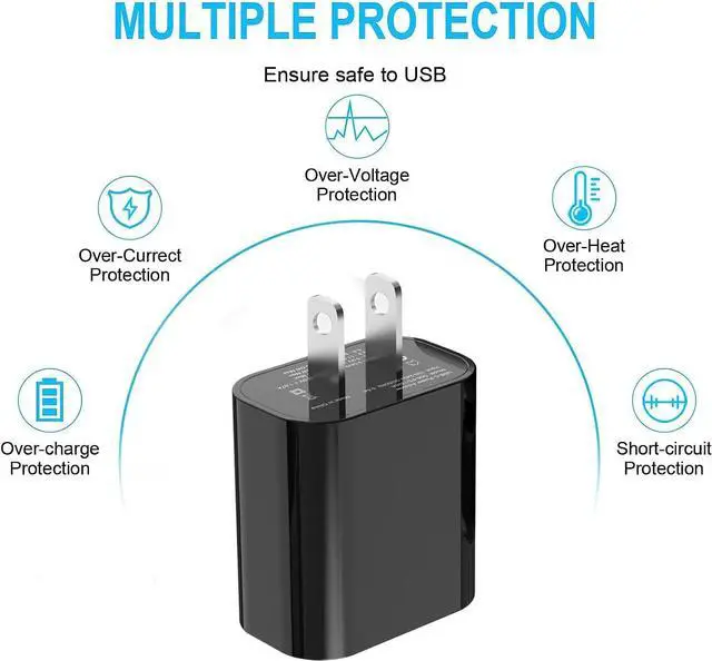 Alt view image 4 of 5 - 5Ft Wall Charger for Solar  Remote Frame TV Remote & Smart TV Remote Charger Charging Cable Power Cord