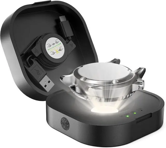 Main image of Solar Powered Watch Fast Charger for All Eco Solar Watches Reloj Hombre Solar Pad Power Smart Watch Portable Design Timing Function