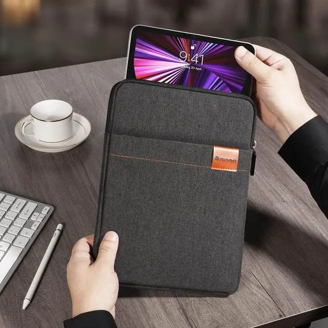 Alt view image 4 of 7 - Tablet Sleeve Bag for 10.2 10.9 11 inch iPad / 10.9 iPad Air Gen 4 5/11 iPad Air M2 M3 2025 /iPad Pro M4 10 inch Laptop Carrying Case Vertical for 10.5 Surface Go 3/  Galaxy A8 S8