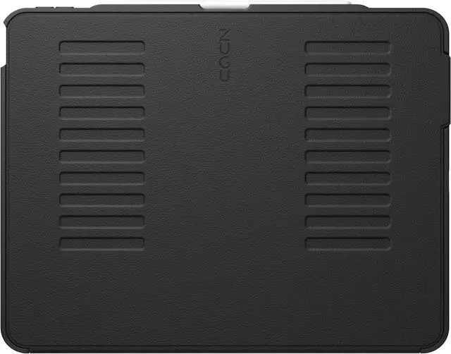 Alt view image 5 of 7 - Zugu Case for iPad Air 13 Inch M3 2025 & M2 2024 &/12.9 inch (3rd/4th Gen) Slim Protective Cover with  Pencil Charging & Storage Auto Wake/Sleep Multiple Viewing Angles (Black)