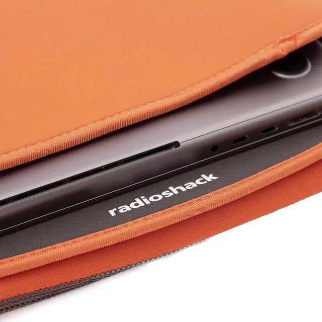 Alt view image 5 of 7 - RadioShack Laptop Sleeve 15.6 Inch Reversible Slim Laptop Carrying Case Provides Versatile Protection for 15.6-Inch Laptops and Tablets with Capacity for Multiple Devices Gray