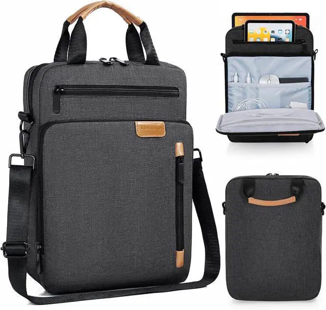 Main image of 9-11 Inch Tablet Sleeve Bag Padded Protective Travel Case for iPad Pro iPad Air  Galaxy Tab Grey