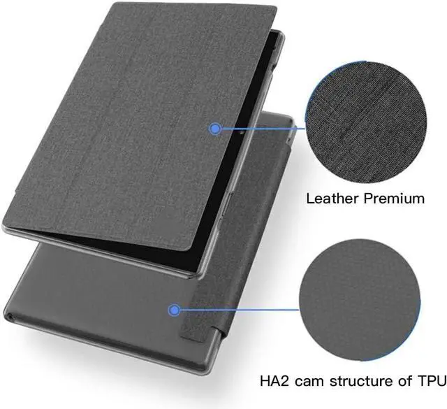Alt view image 2 of 6 - Tablet Case for ZB10 Computer Tablet Stand Folio Cover for 10 inch ZB10 and YQ10S Tablets PU Leather Slim Case Cover