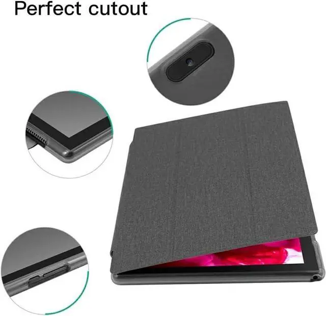 Alt view image 3 of 6 - Tablet Case for ZB10 Computer Tablet Stand Folio Cover for 10 inch ZB10 and YQ10S Tablets PU Leather Slim Case Cover
