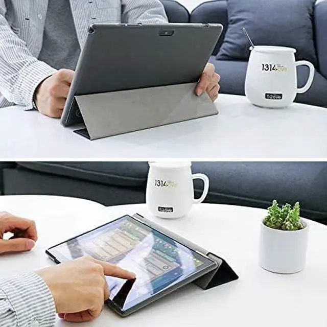 Alt view image 5 of 6 - Tablet Case for ZB10 Computer Tablet Stand Folio Cover for 10 inch ZB10 and YQ10S Tablets PU Leather Slim Case Cover