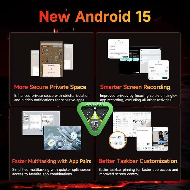 Alt view image 3 of 7 - [2025 New Android 15] 8.7 Tablet Unisoc T615 (8 Core) HD IPS 800x1340 90Hz Reflex 350Nit Widevine L1 5MP Camera 4G LTE 2.4G/5G WiFi BT5.0 5500mAh PD18W 16GB+64GB(1TB TF)