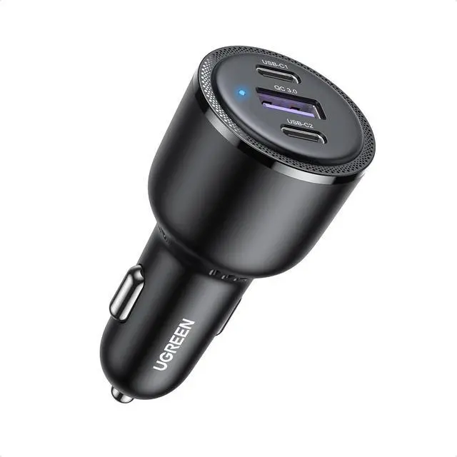 Main image of 69W USB C Fast Car Charger PD QC 3.0 USB C Cigarette Lighter Charger 65W 45W 30W Compatible with MacBook Pro Air iPad Pro Steam Deck iPhone 15 Pro Max 14 13 Galaxy S24 S23 S22 Ultra Plus