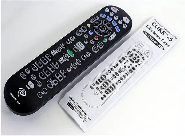 Alt view image 4 of 5 - Charter Spectrum TV Remote Control TIME Warner CLIKR-5 UR5U-8780L New | Compatible with Time Warner Brighthouse and Charter Cable Boxes | keypad backlighting red Illumination