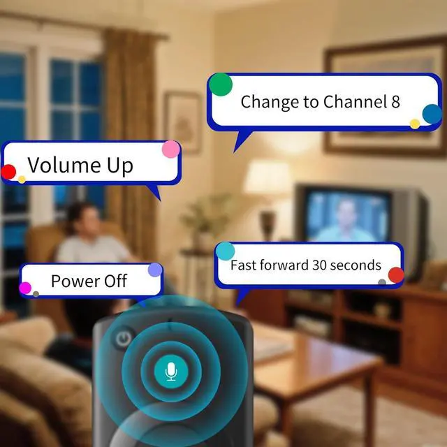 Alt view image 3 of 4 - Replacement Voice TV Remote for AMZ Stick (HD 4K 4K Max Lite) TV Cube and Omni Insignia Toshiba Smart TVs