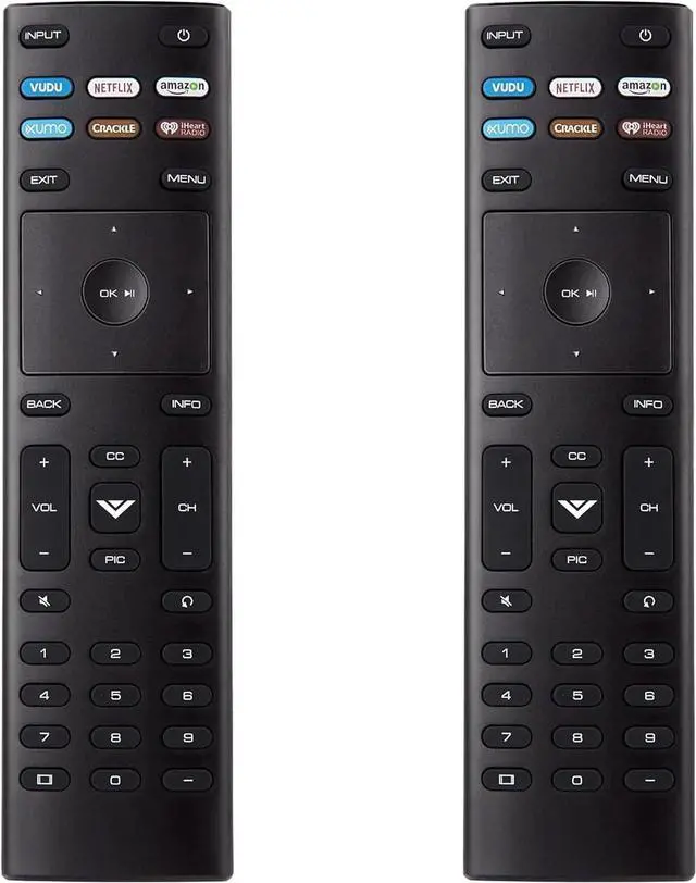 Main image of Remote for Vizio Smart TV Remote 2-Pack Universal Replacement Control for Vizio TV Remote Compatible for VIZIO All LED LCD HD 4K UHD HDR Smart TV