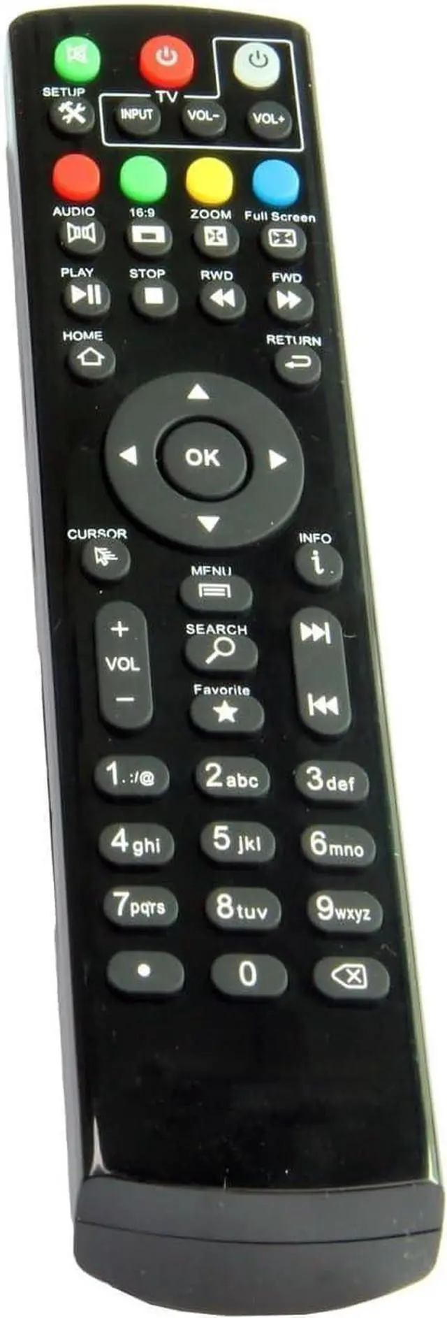 Alt view image 2 of 2 - Universal Super Box Remote Control Compatible with Super Box S1 S2 S3 S4 S5 S6 Octastream Q1 Elite II MAX IV Elite Max and MagaBox