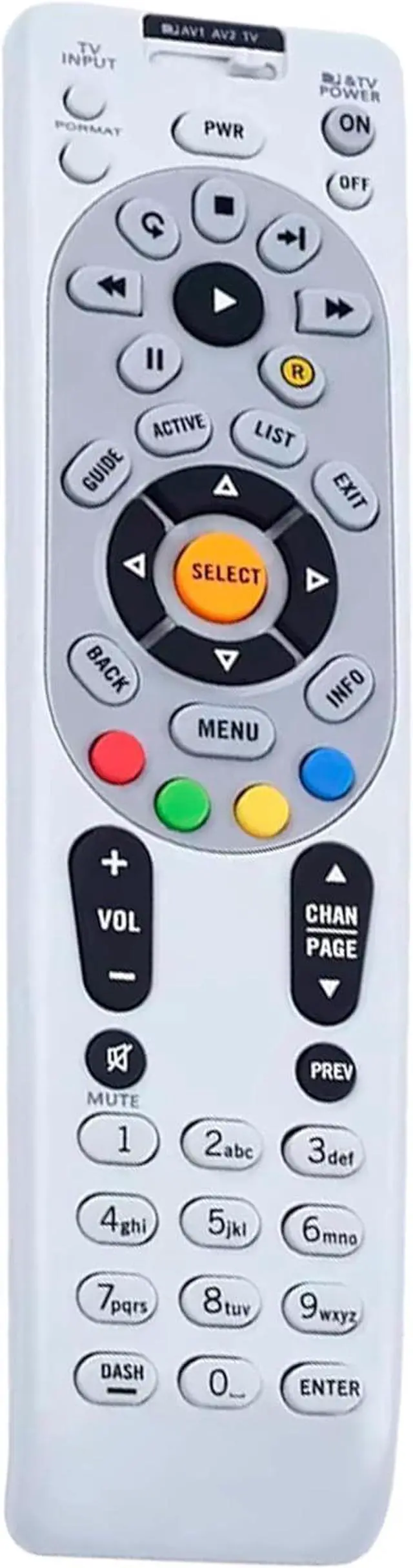 Alt view image 2 of 3 - Rc66 Universal Ir Remote Control Replaces Rc65 H24 Hr24 H25 R16 D12