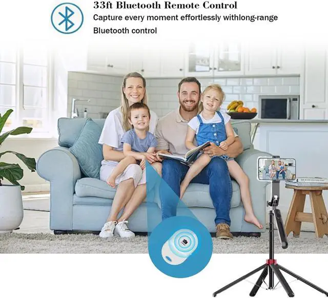 Alt view image 6 of 7 - Phone Vlog Selfie Monitor Screen Magnetic Vlog Selfie Monitor Screen with Remote Control Wireless Back Camera Monitor for Vlog Live Stream TikTok YouTube Compatible with iPhone & Android (Grey)