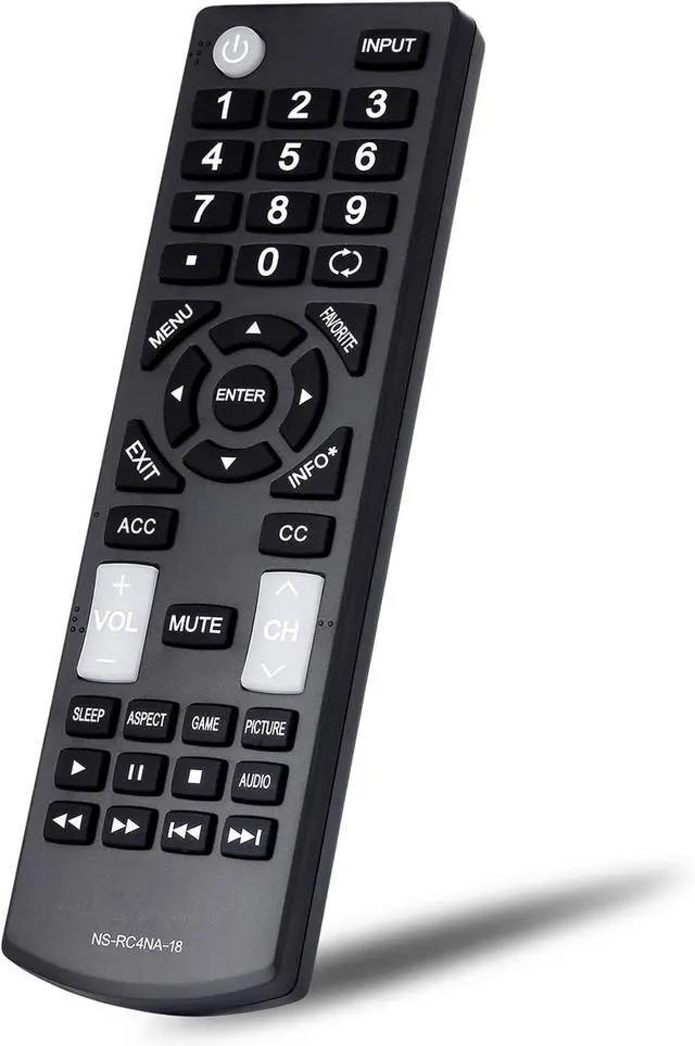 Alt view image 6 of 7 - Universal Remote Control Replacement Fit for All Insignia LED-LCD HDTV TVs