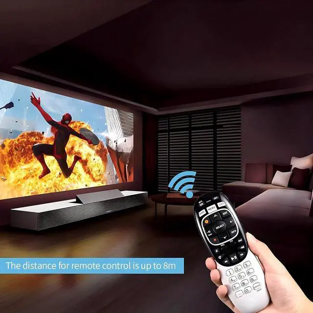 Alt view image 3 of 6 - Buck AT&T DirecTV RC73 IR/RF Universal Wireless Genie Remote Control Replacement Compatible with DirecTV HR20/HR21/HR34/HR44/HR54 DVR Satellite Dish Receiver