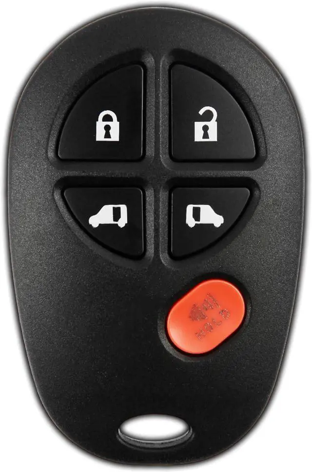 Main image of Key Fob for 2004 2005 2006 2007 2008 2009 2010 2011 2012 2013 2014 2015 2016 2017 2018 Toyota Sienna Keyless Entry Remote Control 5-Button GQ43VT20T Programming Guide Included