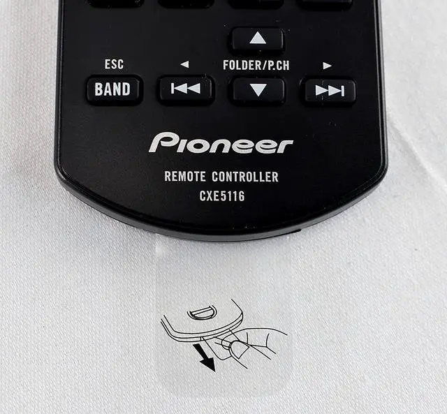Alt view image 3 of 5 - PIONEER CXE5116 Car Audio System Remote Control