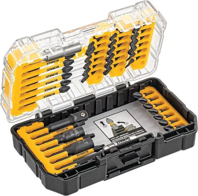 Alt view image 3 of 7 - Screwdriver Bit Set Impact Ready FlexTorq 40-Piece (DWA2T40IR)