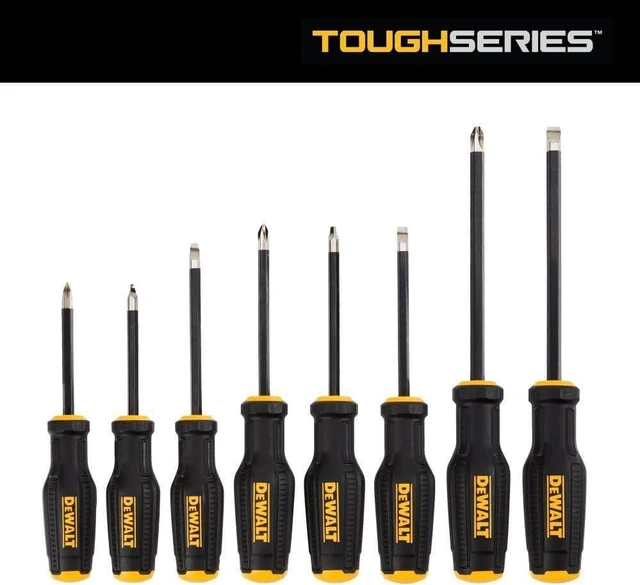 Alt view image 2 of 4 - MAXFIT Combination Screwdriver Set (8-Piece) DWHT65102