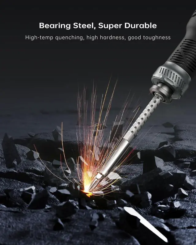 Alt view image 3 of 7 - 13-in-1 Multi-bit Screwdriver Set Tool All in One [Super Durable] Screw Driver Set Kit Flat Head Philips Torx Hex Square Repair Kit Man Gift Nut Driver