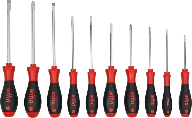 Alt view image 4 of 7 - 30280 10 Piece SoftFinish Cushion Grip Screwdriver Tray Set