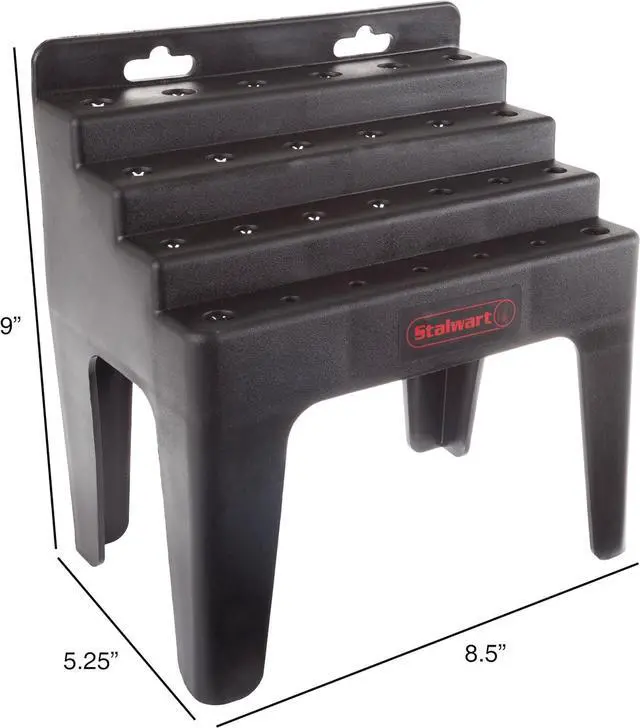 Alt view image 2 of 6 - 26-Piece Screwdriver Set with Wall Mount Stand and Magnetic Tips - Phillips Slotted Pz and Star Screw Tips by (Black)