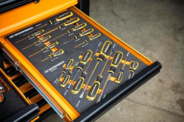 Alt view image 6 of 7 - 9 Piece Slotted Screwdriver Set