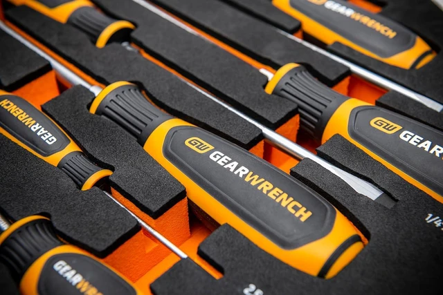 Alt view image 5 of 7 - 9 Piece Slotted Screwdriver Set