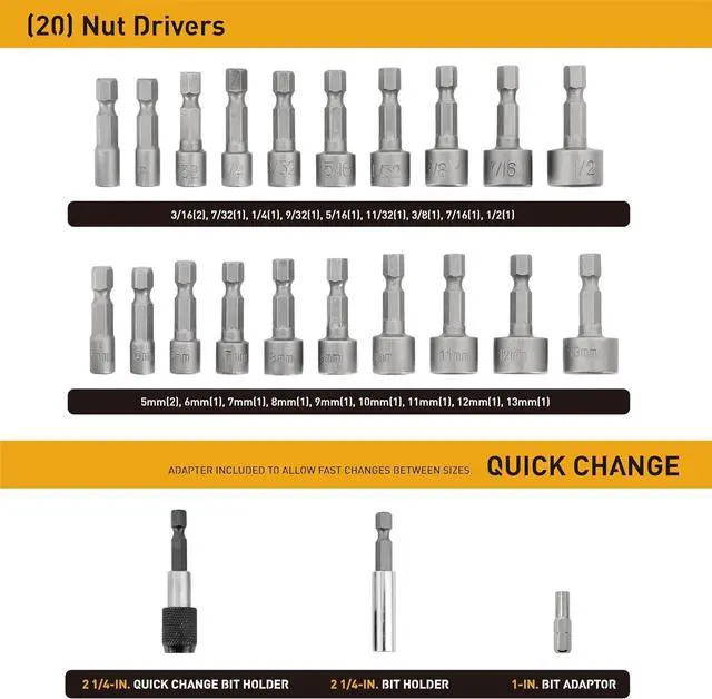 Alt view image 4 of 7 - 236 Piece Ultimate Screwdriver Bit Set High Grade Carbon Steel Includes Hard-to-Find Security Bits & Micro Bits