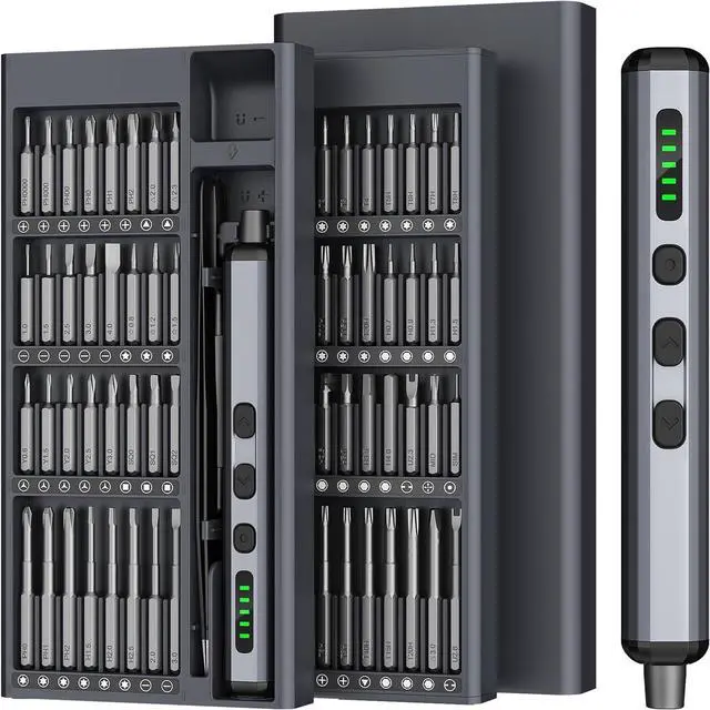 Main image of Mini Electric Screwdriver 3.7V Cordless Screwdriver Set Precision Electric Screwdrivers 72-in-1 Magnetic Bits Rechargeable Portable Repair Tool Kit for Electronics Laptops Glasses Clocks