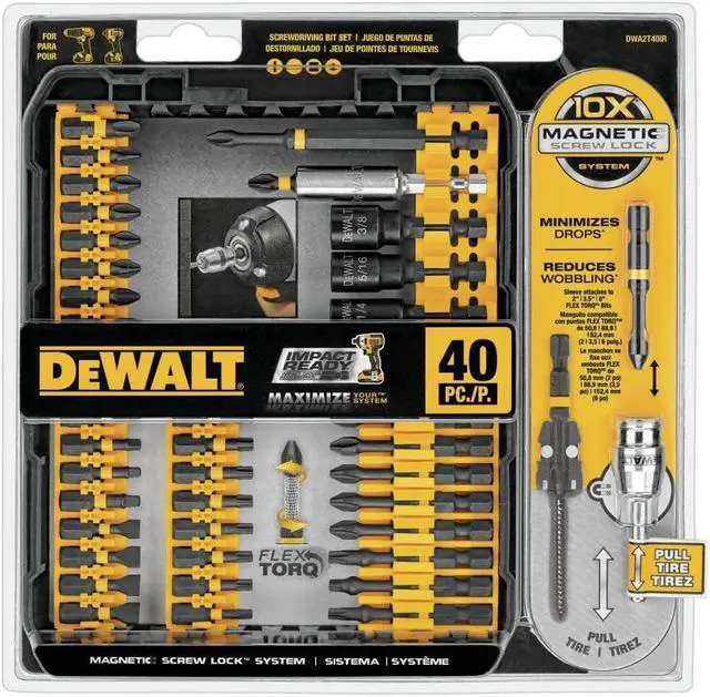 Alt view image 4 of 7 - DeWalt DWA2T40IR 40 Piece Impact Ready Screwdriving Set