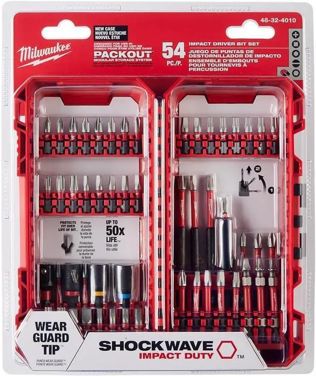 Alt view image 2 of 5 - 48-32-4010 for Shockwave Impact Duty Driver Bit Set 54Pc