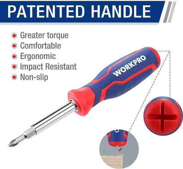 Alt view image 3 of 7 - 15-in-1 Multi-bit Screwdriver Set Tool All in One Portable Multi-purpose Screw-driver Slotted/Philips/Torx/Square