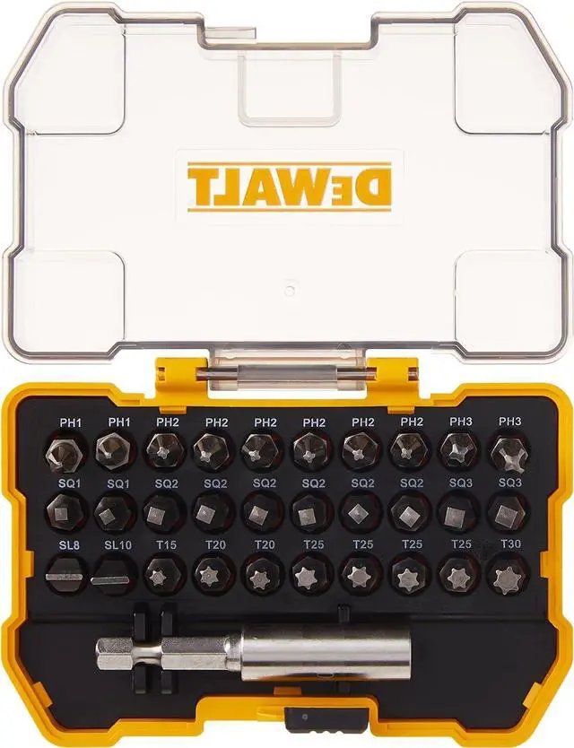 Alt view image 4 of 6 - DWAX100 Screwdriving Set 31-Piece