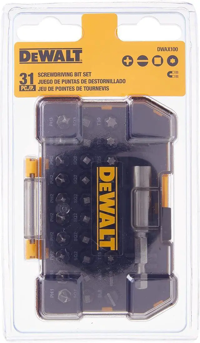 Alt view image 5 of 6 - DWAX100 Screwdriving Set 31-Piece